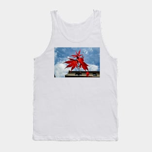 Red Maple and Sun Tank Top